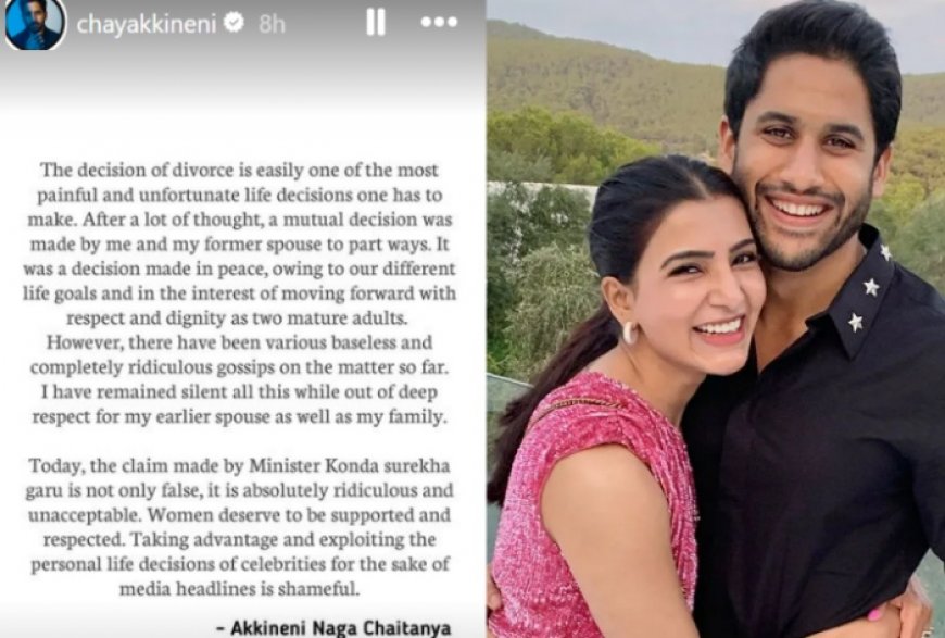 After Samantha, Naga Chaitanya slams Telangana minister over divorce comment: ‘Me and my former…’