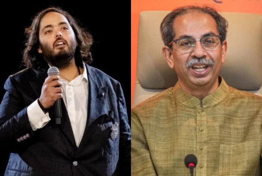 Political speculations rise as Mukesh Ambani’s son Anant Ambani meets Uddhav Thackeray at…