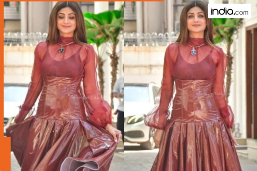 Shilpa Shetty’s Bibhu Mohapatra fall look is the ultimate inspiration for fashion enthusiasts – Check price