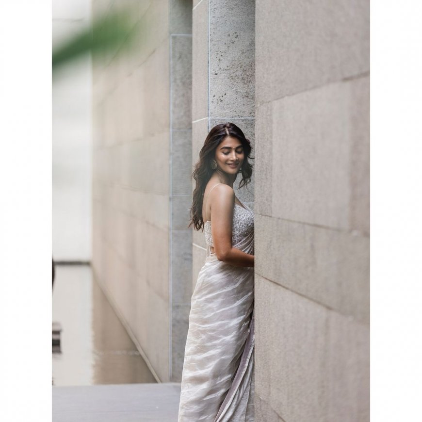 Pooja Hedge’s stunning silver tissue saree is every bridesmaid’s dream outfit, it’s worth Rs…