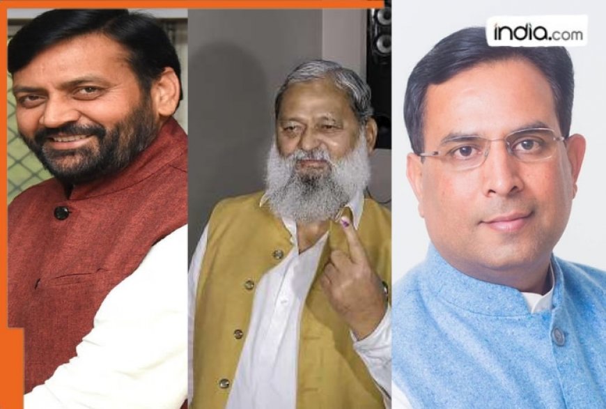 Who will be CM if BJP returns to power in Haryana? List includes…