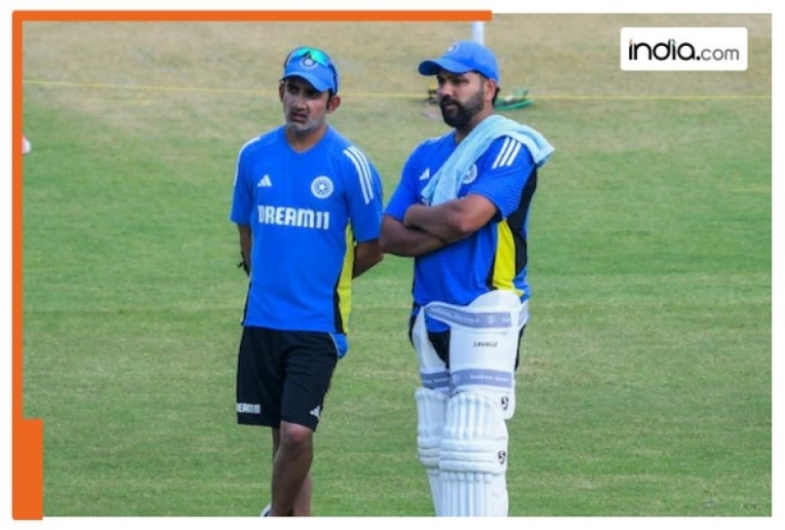 WATCH: Rohit Sharma running towards his car to escape from his fans after practice in Mumbai