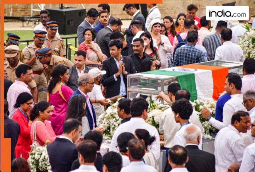 Ratan Tata dies latest updates: Final journey begins at 4PM, Mukesh Ambani and Nita Ambani pay last tributes to late industrialist