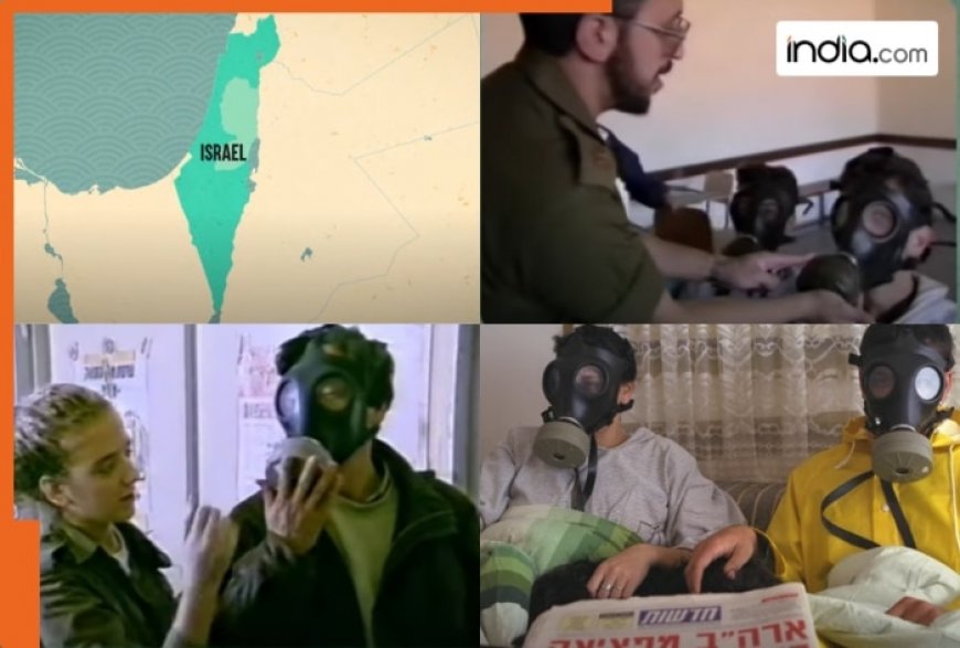 When entire Israel had to put on gas masks for weeks due to chemical weapons threat by…..it’s not Hamas, Iran, Lebanon