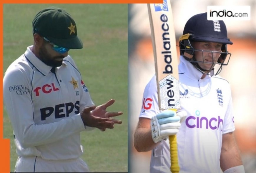 PAK vs ENG: Babar Azam drops an easy catch of Joe Root before his double hundred in Multan Test | WATCH