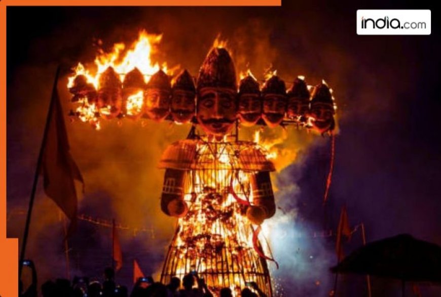 Dussehra Ravan Dahan Timing 2024: Check time, place in Delhi, Noida, Ayodhya, Patna, Lucknow and other cities