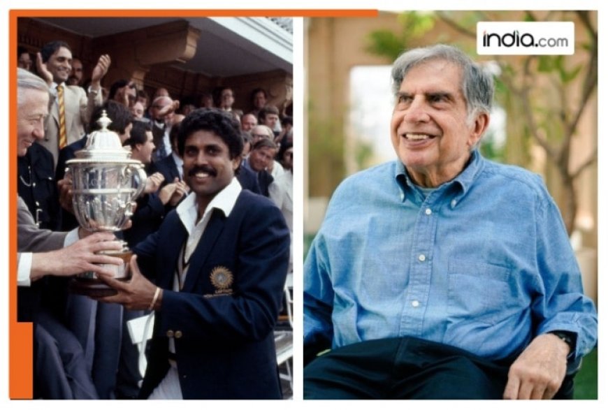 How Ratan Tata played crucial role in India’s 1983 World Cup triumph: Here’s all you need to know